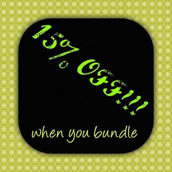 Bundle today & save 15% off