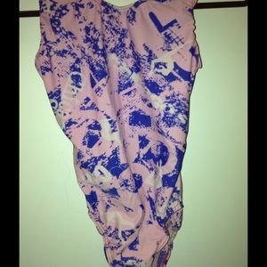 Pink and Purple Motionwear Leotard