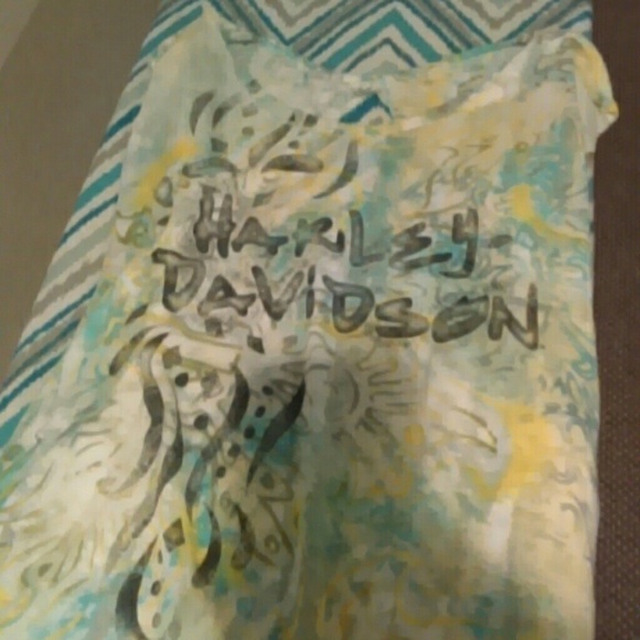 Colorful Harley Davidson shirt