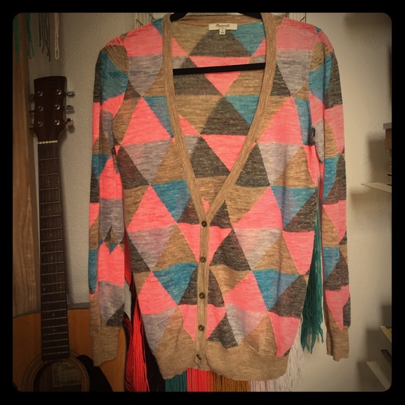 Madewell Geometric cardigan - Picture 1 of 3