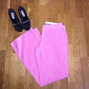Express Editor Fit Velvet Wide Leg Trouser Pants