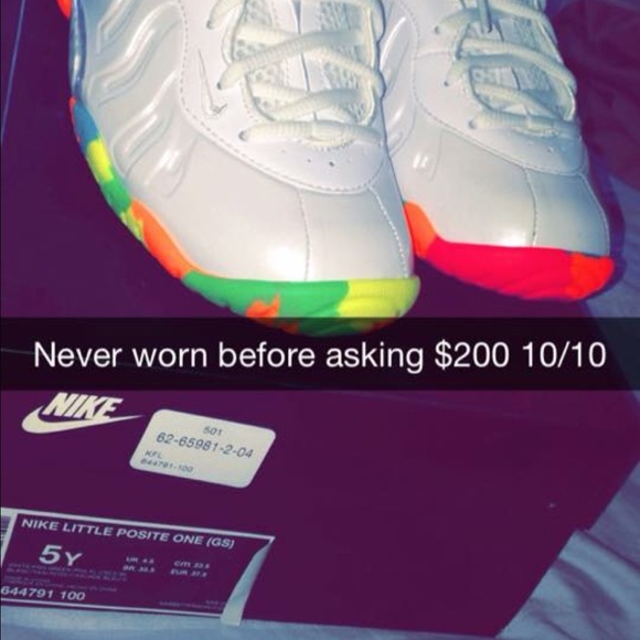 Nike foam "fruity pebbles " - Picture 2 of 2