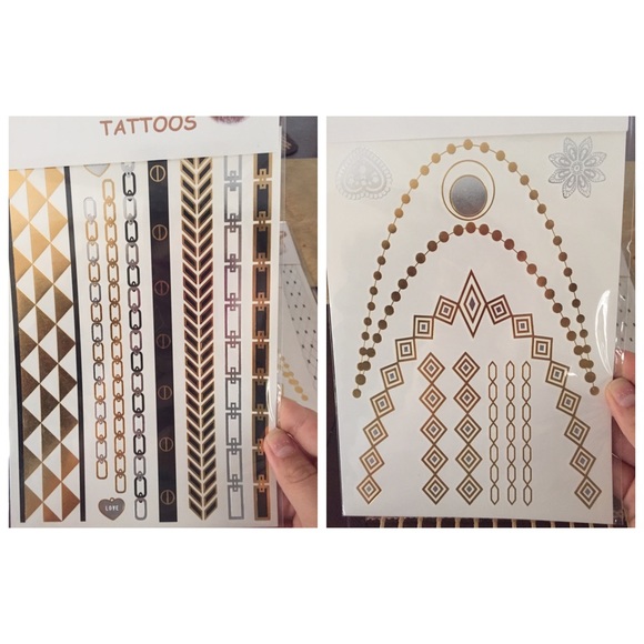 Metallic tattoos - Picture 2 of 3