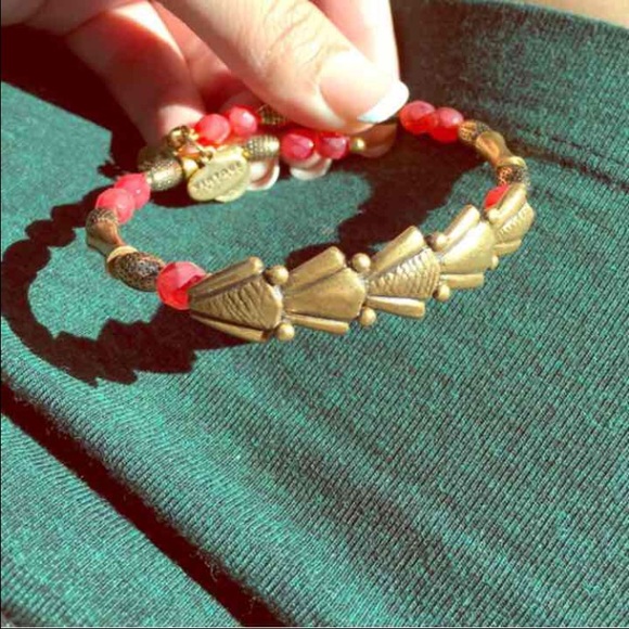 Alex and Ani Gold Wrap