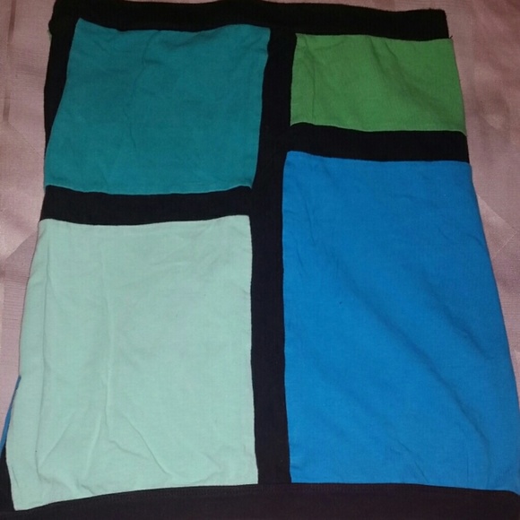 Block body Con mini skirt