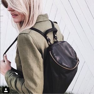 hobo river leather backpack