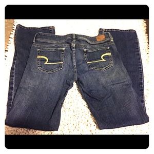 American Eagle slim bootcut jeans
