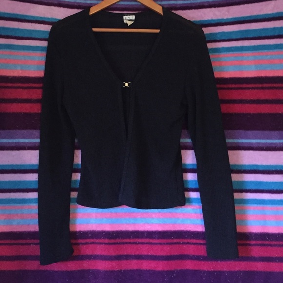 ⭐️Black delicate cardigan type top⭐️