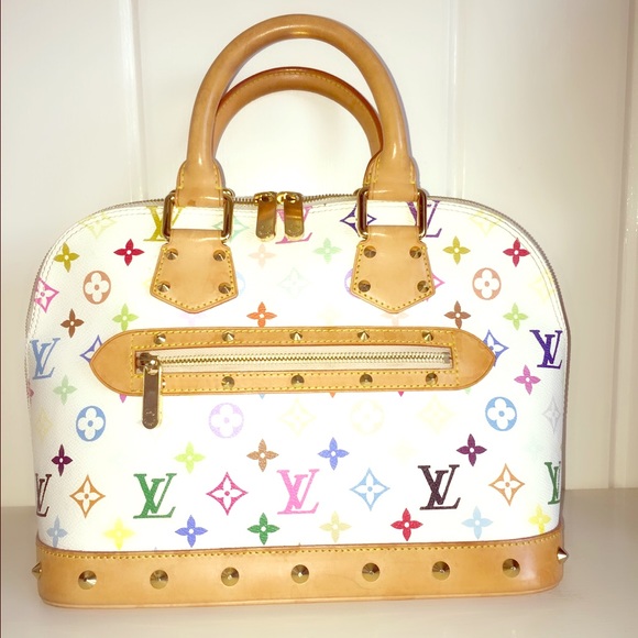 Authentic Louis Vuitton alma multi/white gently❤️
