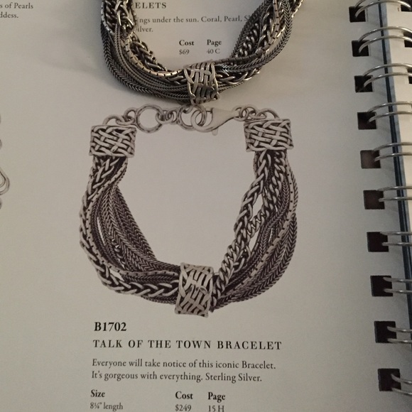 Silpada retired "talk of the town bracelet"