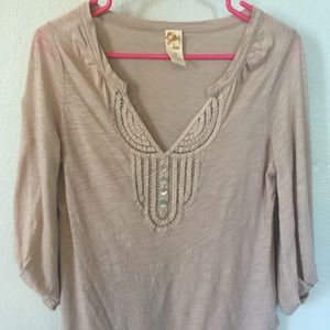 Anthropologie top size medium