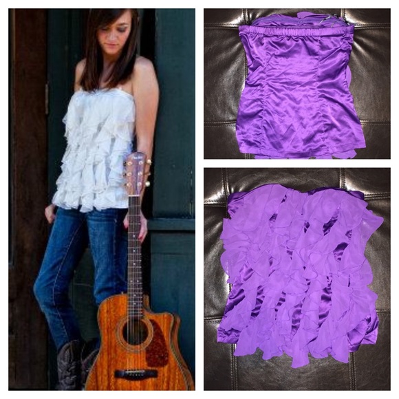 Strapless shirt