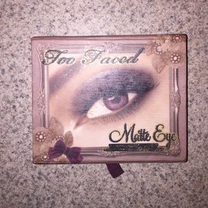 too faced matte eye palette
