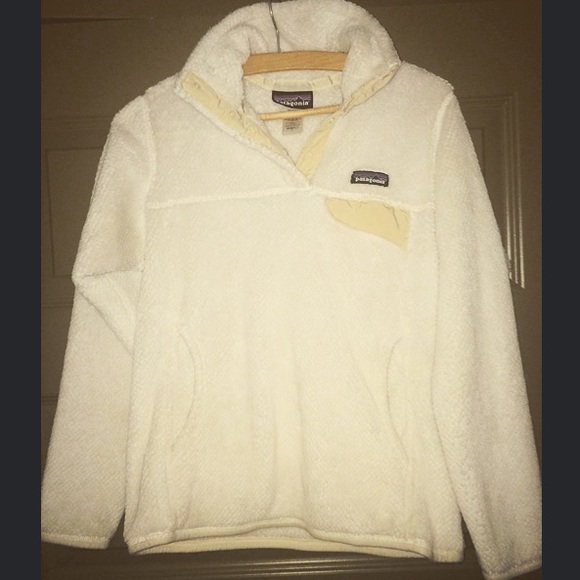 White Women's Patagonia Pullover