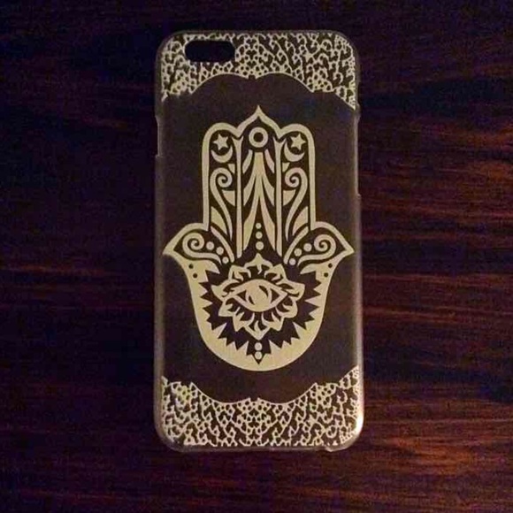 Hamsa Mandala Clear iPhone 6 Case