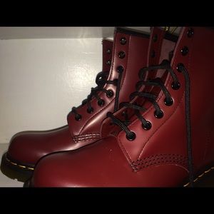 Dr. Martens 1460 (Cherry Rouge, Size 7 US)