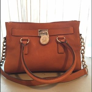 Michael Kors Hamilton Saffiano Leather Handbag