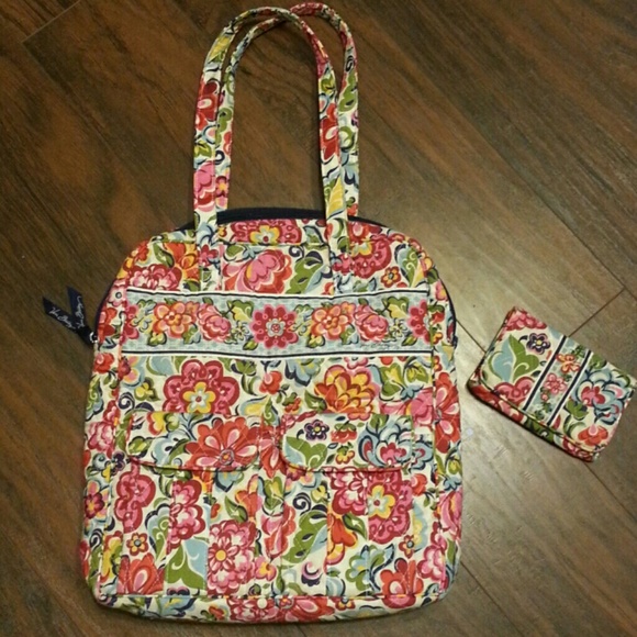vera bradley floral bag