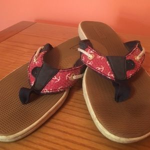 Sperry Sail boat Flip flops