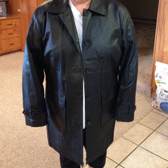 Leather jacket