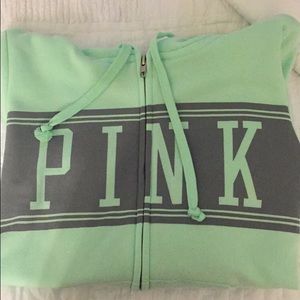 Victoria secret zip up hoodie