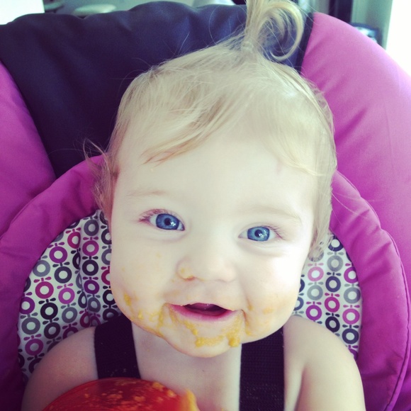 The baby is calling the shots today!!!! - Picture 2 of 3