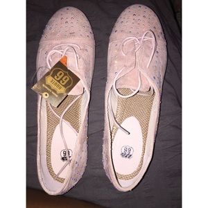 Nude Oxford Inspired Shoes