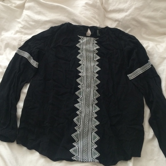 Nwt F21 long sleeve blouse