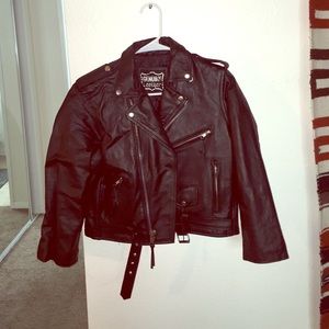 Leather jacket