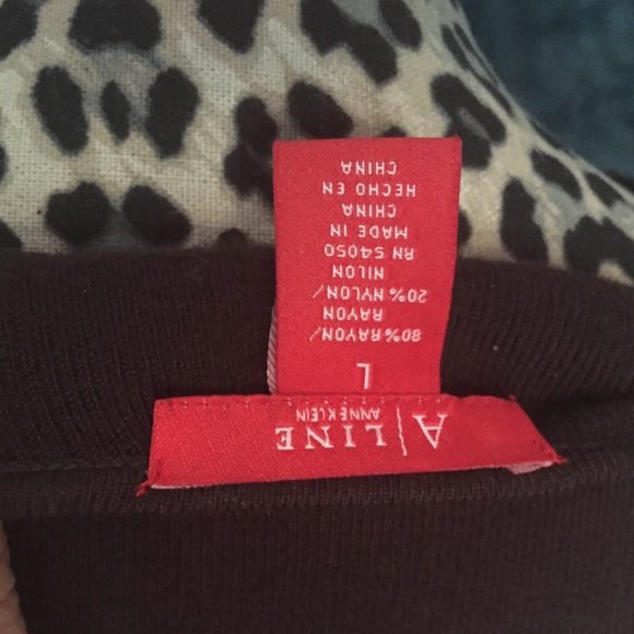 Brown A|Line Sleeveless Sweater - Picture 3 of 4