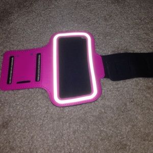 Pink arm band