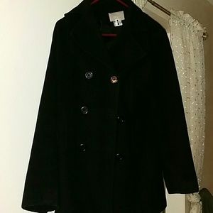 just lowered the price! black peacoat!