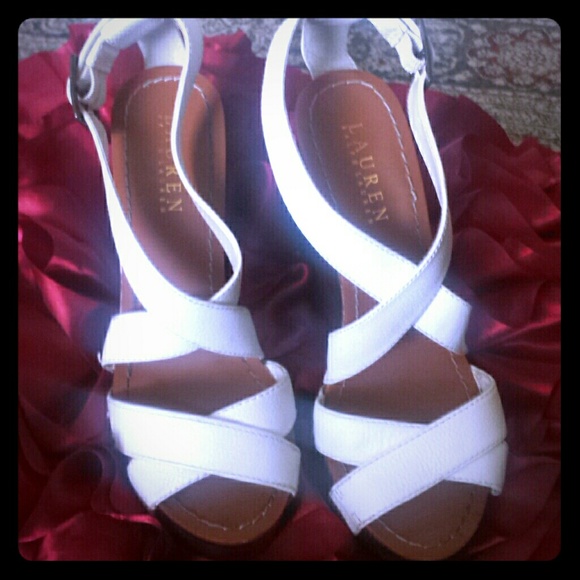 Ralph Lauren  white shoes  7