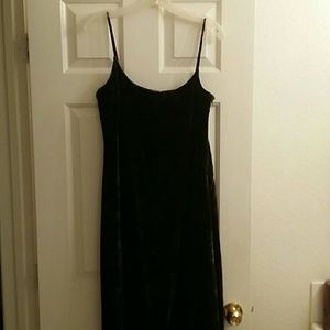 Ralph Lauren , long velvet dress