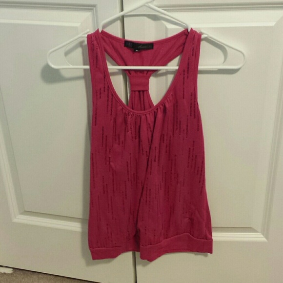 Pink top with sequins