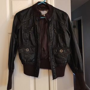 Leather jacket