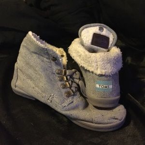 Gray Toms booties