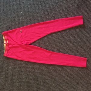 Hot pink PUMA power plus leggings