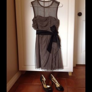 Vera Wang dress size 8 with Mia heels size 6