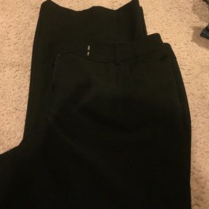 Black work pants