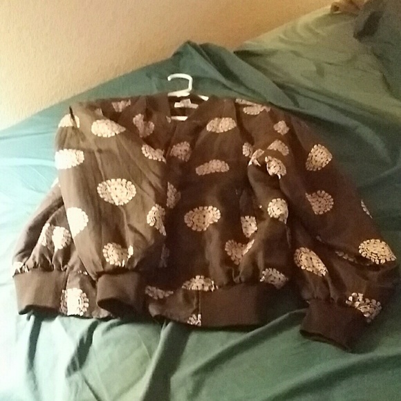 Vintage Carol Horn Workshop silk jacket