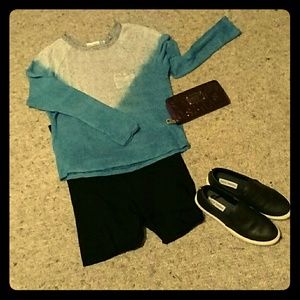 Knitted long sleeve shirt