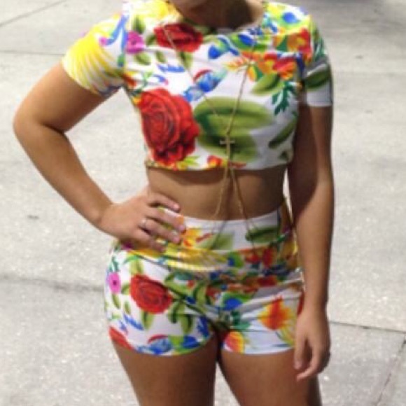 Shirt and shorts set