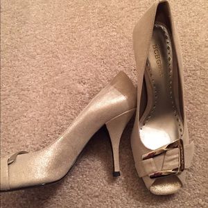 Gold BCBG Stilettos