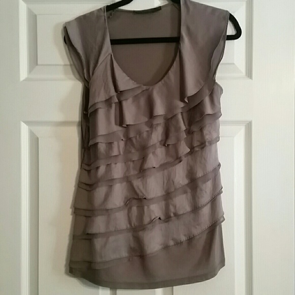 Ruffled blouse