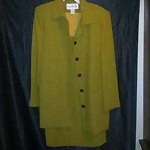 Two piece dress suit