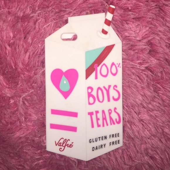 Boy tears iPhone 6 Plus case