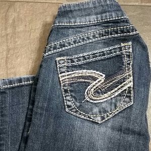 Silver Capris, worn twice