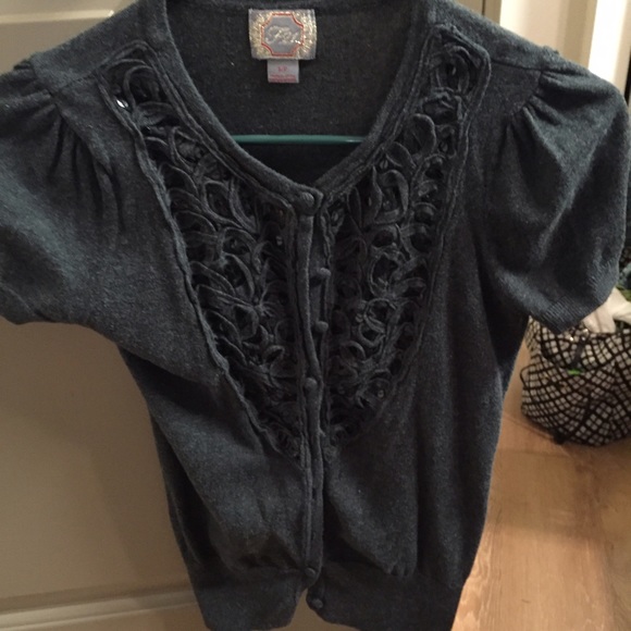 Dark grey cardigan