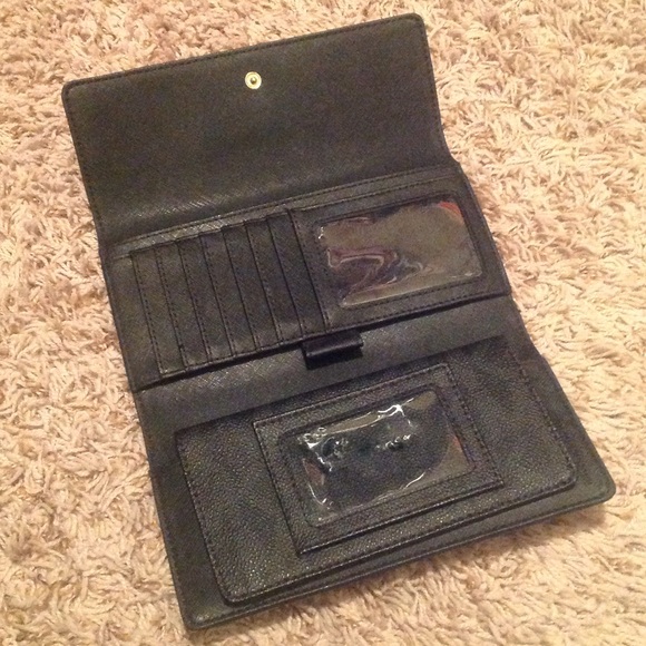*SOLD*Michael Kors Checkbook Wallet - Picture 3 of 4
